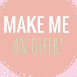 I love offers! Check out my closet! Major sales!